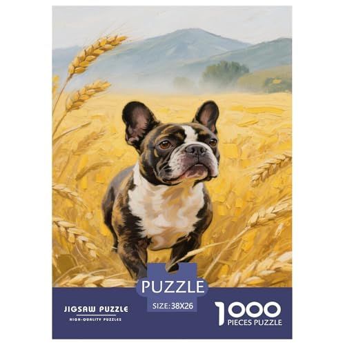 Französische Bulldogsge 1000 Teile Puzzle Für Erwachsene Herausforderndes Spiel Stressabbau-Puzzle Gedächtnis des Gehirns Trainieren Für Die Ganze Familie, Geschenke Für Frauen, Geschenke Für Mä Französische Bulldogsge 1000 Teile Puzzle Für Erwachsene Herausforderndes Spiel Stressabbau-Puzzle Gedächtnis des Gehirns Trainieren Für Die Ganze Familie, Geschenke Für Frauen, Geschenke Für Mä von JOFHYYSIE