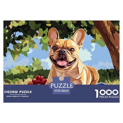 Französischer Bullhund 1000 Pieces Jigsaw Puzzles for Adults EduKatzeional Games Stress Relieving Entertainment Exercise The Memory of The Brain for Adults Gifts 38x26cm/1000pcs Französischer Bullhund 1000 Pieces Jigsaw Puzzles for Adults EduKatzeional Games Stress Relieving Entertainment Exercise The Memory of The Brain for Adults Gifts 38x26cm/1000pcs von JOFHYYSIE