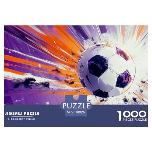 Fußball 1000 Pieces Jigsaw Puzzles for Adults Family Challenge Toys Stress Relieving Entertainment Exercise The Memory of The Brain for Adults and Kids, Age 12 Years Up 38x26cm/1000pcs Fußball 1000 Pieces Jigsaw Puzzles for Adults Family Challenge Toys Stress Relieving Entertainment Exercise The Memory of The Brain for Adults and Kids, Age 12 Years Up 38x26cm/1000pcs von JOFHYYSIE