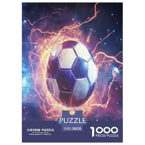 Fußball 1000 Teile Puzzle Für Erwachsene Familien-Challenge-Spielzeuge Stresslindernde Unterhaltung Teamgeist Pflegen Für Erwachsene Geschenke 38x26cm/1000pcs Fußball 1000 Teile Puzzle Für Erwachsene Familien-Challenge-Spielzeuge Stresslindernde Unterhaltung Teamgeist Pflegen Für Erwachsene Geschenke 38x26cm/1000pcs von JOFHYYSIE