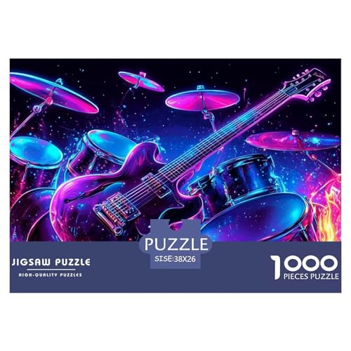 Gitarre 1000 Piece Jigsaw Puzzle for Adults Family Challenge Toys Stress Relief Puzzle Cultivate The Spirit of Teamwork for Adults Gifts 38x26cm/1000pcs Gitarre 1000 Piece Jigsaw Puzzle for Adults Family Challenge Toys Stress Relief Puzzle Cultivate The Spirit of Teamwork for Adults Gifts 38x26cm/1000pcs von JOFHYYSIE
