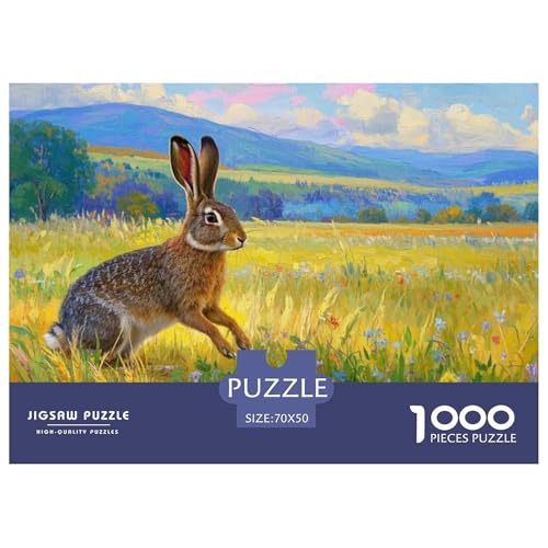 Hase 1000 Piece Jigsaw Puzzle for Adults Family Challenge Toys Stress Relief Puzzle Exercise The Memory of The Brain for Adults and Kids, Age 12 Years Up 70x50cm/1000pcs Hase 1000 Piece Jigsaw Puzzle for Adults Family Challenge Toys Stress Relief Puzzle Exercise The Memory of The Brain for Adults and Kids, Age 12 Years Up 70x50cm/1000pcs von JOFHYYSIE