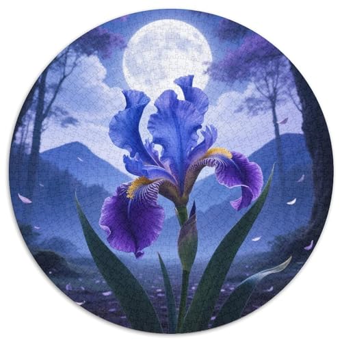 Iris 1000 Teile Puzzle Für Erwachsene Herausforderung Stressabbau-Puzzle Gedächtnis Trainieren Für Die Ganze Familie, Geschenke Für Frauen & Männer 1000pcs (67.5x67.5cm) von JOFHYYSIE