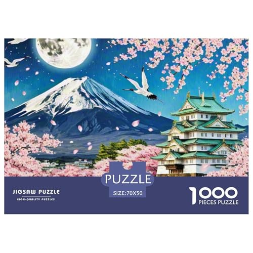 Kirschblüte 1000 Pieces Jigsaw Puzzles for Adults Challenging Game Stress Relieving Entertainment Exercise The Memory of The Brain for Adults Gifts 70x50cm/1000pcs Kirschblüte 1000 Pieces Jigsaw Puzzles for Adults Challenging Game Stress Relieving Entertainment Exercise The Memory of The Brain for Adults Gifts 70x50cm/1000pcs von JOFHYYSIE