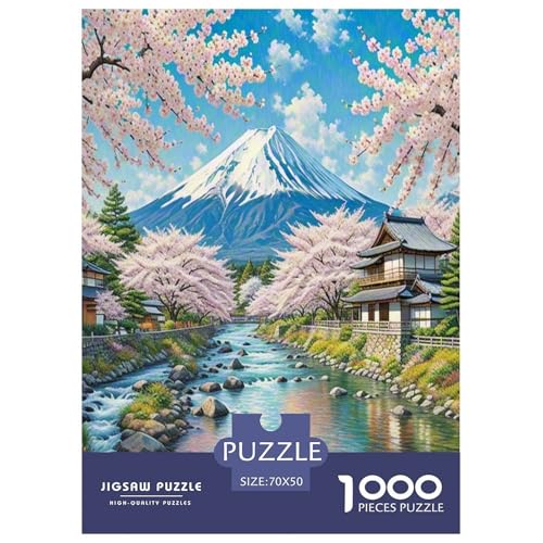 Kirschblüte 1000 Teile Puzzle Für Erwachsene Bildungspiele Stressabbau-Puzzle Teamgeist Pflegen Für Die Ganze Familie, Geschenke Für Frauen, Geschenke Für Männer 70x50cm/1000pcs Kirschblüte 1000 Teile Puzzle Für Erwachsene Bildungspiele Stressabbau-Puzzle Teamgeist Pflegen Für Die Ganze Familie, Geschenke Für Frauen, Geschenke Für Männer 70x50cm/1000pcs von JOFHYYSIE