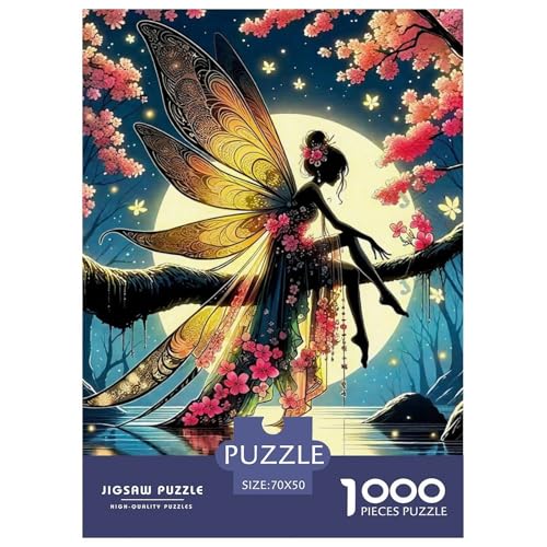 Kirschblüte Fee 1000 Teile Puzzle Für Erwachsene Bildungspiele Stresslindernde Unterhaltung Gedächtnis des Gehirns Trainieren Für Die Ganze Familie, Geschenke Für Frauen, Geschenke Für Männer 70 Kirschblüte Fee 1000 Teile Puzzle Für Erwachsene Bildungspiele Stresslindernde Unterhaltung Gedächtnis des Gehirns Trainieren Für Die Ganze Familie, Geschenke Für Frauen, Geschenke Für Männer 70 von JOFHYYSIE
