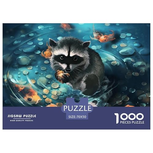 Kleinere Panda 1000 Piece Jigsaw Puzzle for Adults Challenging Game Stress Relief Puzzle Exercise The Memory of The Brain for The Whole for Women, Gifts for Men 70x50cm/1000pcs von JOFHYYSIE