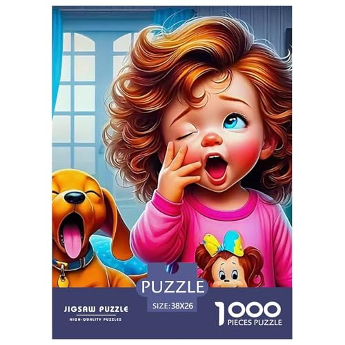 Kleinkind Hund Gäben 1000 Teile Puzzle Für Erwachsene Herausforderndes Spiel Stressabbau-Puzzle Gedächtnis des Gehirns Trainieren Für Männer, Frauen, Ältere 38x26cm/1000pcs Kleinkind Hund Gäben 1000 Teile Puzzle Für Erwachsene Herausforderndes Spiel Stressabbau-Puzzle Gedächtnis des Gehirns Trainieren Für Männer, Frauen, Ältere 38x26cm/1000pcs von JOFHYYSIE