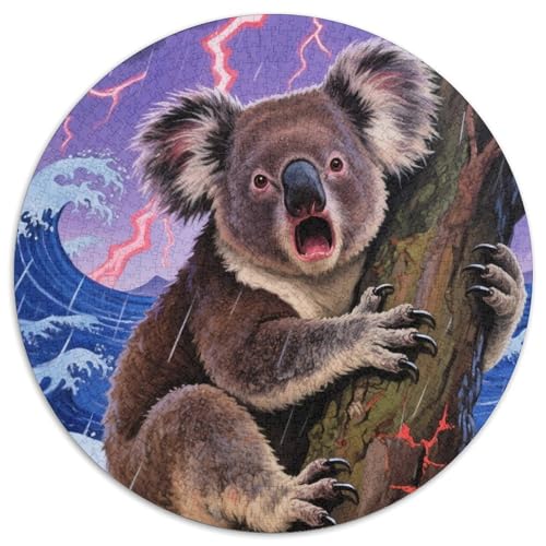 Koala 1000 Piece Jigsaw Puzzle for Adults Family Challenge Toys Stress Relief Puzzle Exercise The Memory of The Brain for Men, Women, Elders, Seniors 1000pcs (67.5x67.5cm) von JOFHYYSIE