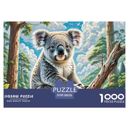Koala 1000 Pieces Jigsaw Puzzles for Adults Challenging Game Stress Relieving Entertainment Exercise The Memory of The Brain for Family DecoRatteteions 38x26cm/1000pcs Koala 1000 Pieces Jigsaw Puzzles for Adults Challenging Game Stress Relieving Entertainment Exercise The Memory of The Brain for Family DecoRatteteions 38x26cm/1000pcs von JOFHYYSIE