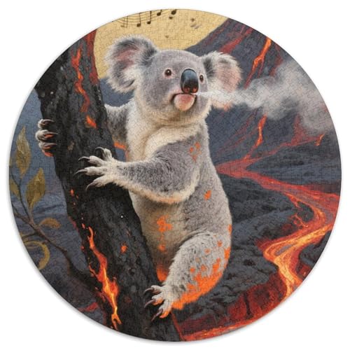 Koala 1000 Pieces Jigsaw Puzzles for Adults Family Challenge Toys Stress Relieving Entertainment Exercise The Memory of The Brain for Adults and Kids, Age 12 Years Up 1000pcs (67.5x67.5cm) von JOFHYYSIE