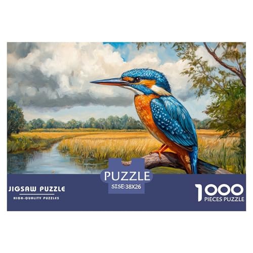 Königfischer 1000 Pieces Jigsaw Puzzles for Adults Challenging Game Stress Relieving Entertainment Exercise The Memory of The Brain for Men, Women, Elders, Seniors 38x26cm/1000pcs Königfischer 1000 Pieces Jigsaw Puzzles for Adults Challenging Game Stress Relieving Entertainment Exercise The Memory of The Brain for Men, Women, Elders, Seniors 38x26cm/1000pcs von JOFHYYSIE