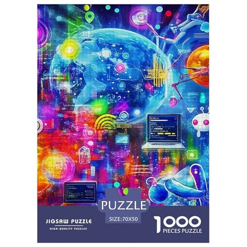 Kosmischer Sternenhimmel 1000 Teile Puzzle Für Erwachsene Herausforderndes Spiel Stressabbau-Puzzle Gedächtnis des Gehirns Trainieren Für Die Ganze Familie, Geschenke Für Frauen, Geschenke Für M von JOFHYYSIE