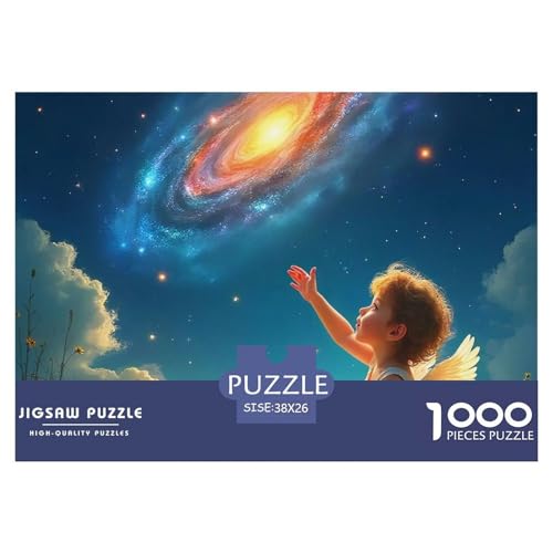 Kosmischer Sternenhimmel 1000 Teile Puzzle Für Erwachsene Herausforderndes Spiel Stressabbau-Puzzle Teamgeist Pflegen Für Familien-Dekorationen 38x26cm/1000pcs Kosmischer Sternenhimmel 1000 Teile Puzzle Für Erwachsene Herausforderndes Spiel Stressabbau-Puzzle Teamgeist Pflegen Für Familien-Dekorationen 38x26cm/1000pcs von JOFHYYSIE