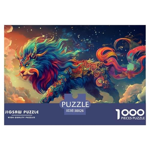Kylin 1000 Piece Jigsaw Puzzle for Adults Family Challenge Toys Stress Relief Puzzle Exercise The Memory of The Brain for Men, Women, Elders, Seniors 38x26cm/1000pcs Kylin 1000 Piece Jigsaw Puzzle for Adults Family Challenge Toys Stress Relief Puzzle Exercise The Memory of The Brain for Men, Women, Elders, Seniors 38x26cm/1000pcs von JOFHYYSIE