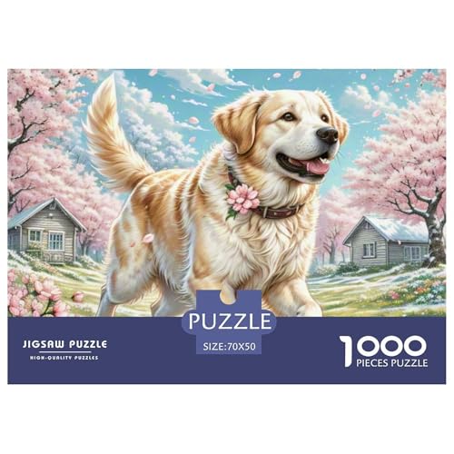 Labrador Retriever 1000 Pieces Jigsaw Puzzles for Adults Family Challenge Toys Stress Relieving Entertainment Cultivate The Spirit of Teamwork for Family DecoRatteteions 70x50cm/1000pcs Labrador Retriever 1000 Pieces Jigsaw Puzzles for Adults Family Challenge Toys Stress Relieving Entertainment Cultivate The Spirit of Teamwork for Family DecoRatteteions 70x50cm/1000pcs von JOFHYYSIE