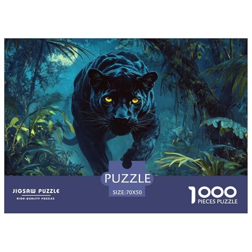 Leopard 1000 Pieces Jigsaw Puzzles for Adults Challenging Game Stress Relieving Entertainment Exercise The Memory of The Brain for Adults Gifts 70x50cm/1000pcs Leopard 1000 Pieces Jigsaw Puzzles for Adults Challenging Game Stress Relieving Entertainment Exercise The Memory of The Brain for Adults Gifts 70x50cm/1000pcs von JOFHYYSIE