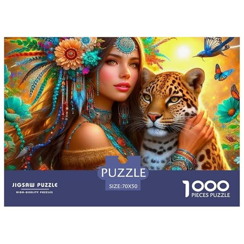 Leopard Tribal 1000 Teile Puzzle Für Erwachsene Herausforderndes Spiel Stressabbau-Puzzle Teamgeist Pflegen Für Erwachsene Geschenke 70x50cm/1000pcs Leopard Tribal 1000 Teile Puzzle Für Erwachsene Herausforderndes Spiel Stressabbau-Puzzle Teamgeist Pflegen Für Erwachsene Geschenke 70x50cm/1000pcs von JOFHYYSIE