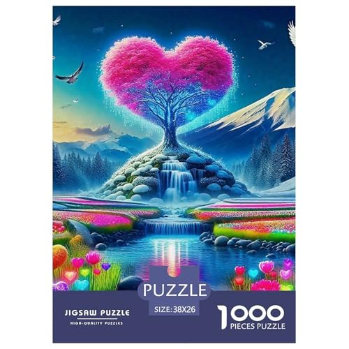 Liebe Blumen 1000 Teile Puzzle Für Erwachsene Familien-Challenge-Spielzeuge Stresslindernde Unterhaltung Teamgeist Pflegen Für Familien-Dekorationen 38x26cm/1000pcs Liebe Blumen 1000 Teile Puzzle Für Erwachsene Familien-Challenge-Spielzeuge Stresslindernde Unterhaltung Teamgeist Pflegen Für Familien-Dekorationen 38x26cm/1000pcs von JOFHYYSIE