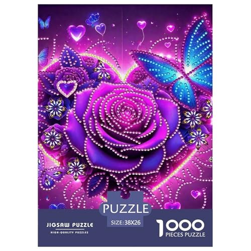 Liebe Blumen 1000 Teile Puzzle Für Erwachsene Familien-Challenge-Spielzeuge Stresslindernde Unterhaltung Teamgeist Pflegen Für Familien-Dekorationen 38x26cm/1000pcs Liebe Blumen 1000 Teile Puzzle Für Erwachsene Familien-Challenge-Spielzeuge Stresslindernde Unterhaltung Teamgeist Pflegen Für Familien-Dekorationen 38x26cm/1000pcs von JOFHYYSIE