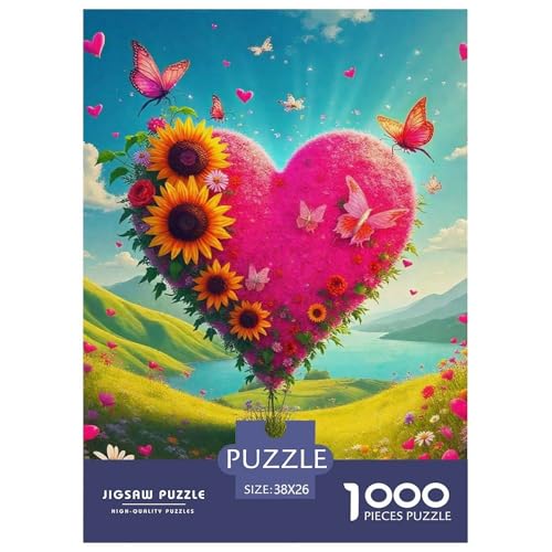 Liebe Blumen 1000 Teile Puzzle Für Erwachsene Herausforderndes Spiel Stressabbau-Puzzle Teamgeist Pflegen Für Erwachsene Geschenke 38x26cm/1000pcs Liebe Blumen 1000 Teile Puzzle Für Erwachsene Herausforderndes Spiel Stressabbau-Puzzle Teamgeist Pflegen Für Erwachsene Geschenke 38x26cm/1000pcs von JOFHYYSIE