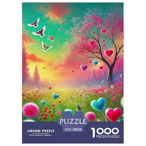 Liebe Blumen 1000 Teile Puzzle Für Erwachsene Herausforderndes Spiel Stresslindernde Unterhaltung Gedächtnis des Gehirns Trainieren Für Männer, Frauen, Ältere 38x26cm/1000pcs Liebe Blumen 1000 Teile Puzzle Für Erwachsene Herausforderndes Spiel Stresslindernde Unterhaltung Gedächtnis des Gehirns Trainieren Für Männer, Frauen, Ältere 38x26cm/1000pcs von JOFHYYSIE