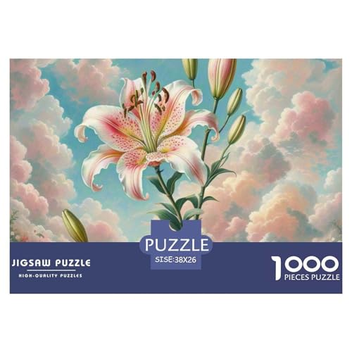 Lilie 1000 Piece Jigsaw Puzzle for Adults EduKatzeional Games Stress Relief Puzzle Exercise The Memory of The Brain for Adults Gifts 38x26cm/1000pcs Lilie 1000 Piece Jigsaw Puzzle for Adults EduKatzeional Games Stress Relief Puzzle Exercise The Memory of The Brain for Adults Gifts 38x26cm/1000pcs von JOFHYYSIE