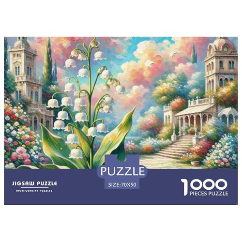 Lilie des Tals 1000 Piece Jigsaw Puzzle for Adults EduKatzeional Games Stress Relief Puzzle Cultivate The Spirit of Teamwork for Men, Women, Elders, Seniors 70x50cm/1000pcs Lilie des Tals 1000 Piece Jigsaw Puzzle for Adults EduKatzeional Games Stress Relief Puzzle Cultivate The Spirit of Teamwork for Men, Women, Elders, Seniors 70x50cm/1000pcs von JOFHYYSIE