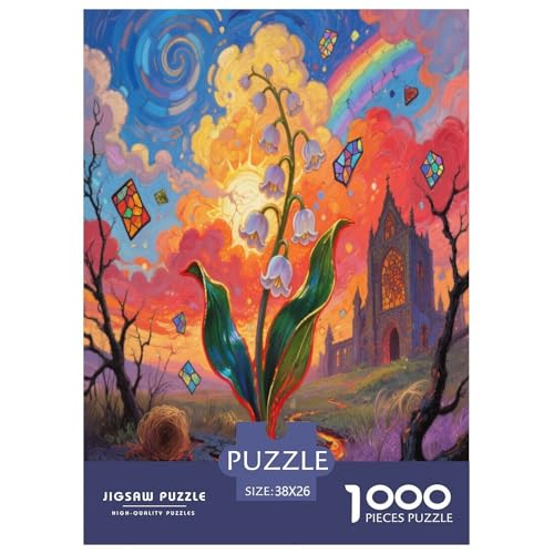Lilie des Tals 1000 Teile Puzzle Für Erwachsene Herausforderndes Spiel Stressabbau-Puzzle Teamgeist Pflegen Für Familien-DekoRatteionen 38x26cm/1000pcs Lilie des Tals 1000 Teile Puzzle Für Erwachsene Herausforderndes Spiel Stressabbau-Puzzle Teamgeist Pflegen Für Familien-DekoRatteionen 38x26cm/1000pcs von JOFHYYSIE