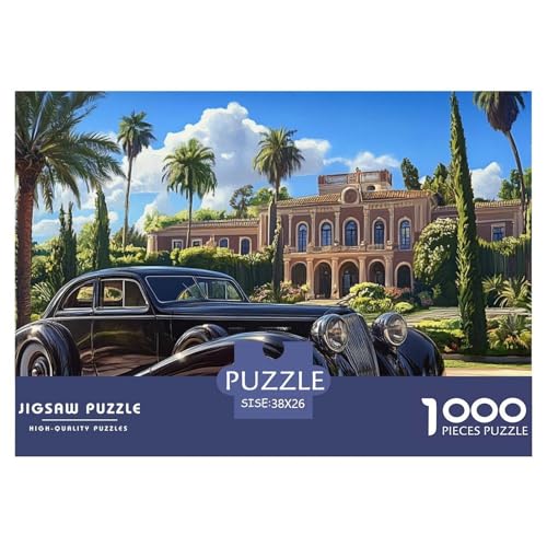 Limousine im Alten Stil 1000 Pieces Jigsaw Puzzles for Adults Challenging Game Stress Relieving Entertainment Exercise The Memory of The Brain for Adults Gifts 38x26cm/1000pcs Limousine im Alten Stil 1000 Pieces Jigsaw Puzzles for Adults Challenging Game Stress Relieving Entertainment Exercise The Memory of The Brain for Adults Gifts 38x26cm/1000pcs von JOFHYYSIE