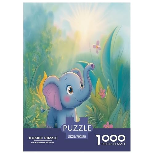 Little Elefanten 1000 Teile Puzzle Für Erwachsene Bildungspiele Stressabbau-Puzzle Teamgeist Pflegen Für Männer, Frauen, Ältere 70x50cm/1000pcs Little Elefanten 1000 Teile Puzzle Für Erwachsene Bildungspiele Stressabbau-Puzzle Teamgeist Pflegen Für Männer, Frauen, Ältere 70x50cm/1000pcs von JOFHYYSIE