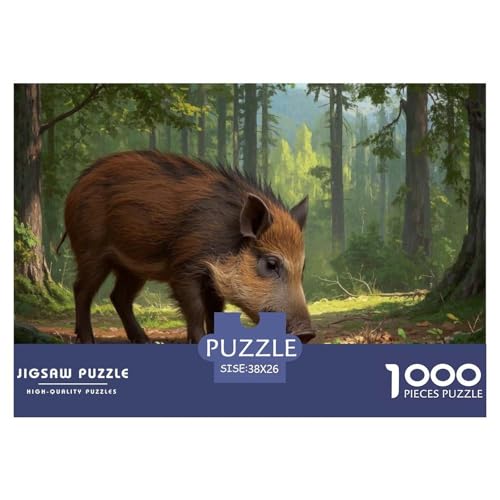 Little Wildschwein 1000 Piece Jigsaw Puzzle for Adults EduKatzeional Games Stress Relief Puzzle Exercise The Memory of The Brain for Adults and Kids, Age 12 Years Up 38x26cm/1000pcs Little Wildschwein 1000 Piece Jigsaw Puzzle for Adults EduKatzeional Games Stress Relief Puzzle Exercise The Memory of The Brain for Adults and Kids, Age 12 Years Up 38x26cm/1000pcs von JOFHYYSIE