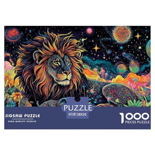 Löwen 1000 Piece Jigsaw Puzzle for Adults Challenging Game Stress Relief Puzzle Exercise The Memory of The Brain for The Whole for Women, Gifts for Men 38x26cm/1000pcs Löwen 1000 Piece Jigsaw Puzzle for Adults Challenging Game Stress Relief Puzzle Exercise The Memory of The Brain for The Whole for Women, Gifts for Men 38x26cm/1000pcs von JOFHYYSIE