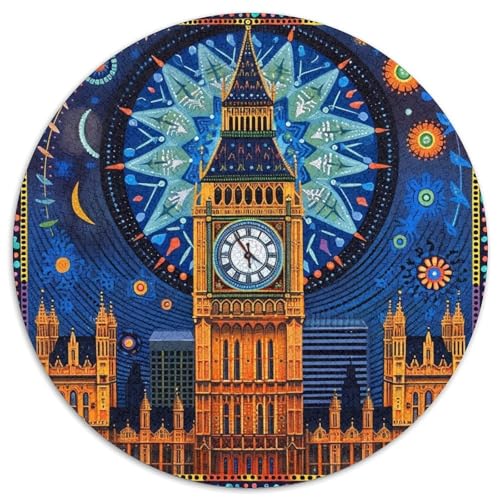 Londoner 1000 Teile Science Fiction Puzzle Für Erwachsene Herausforderung Stressabbau-Puzzle Gedächtnis Trainieren Für Die Ganze Familie, Geschenke Für Frauen & Männer 1000pcs (67.5x67.5cm) von JOFHYYSIE
