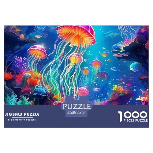 Medulen 1000 Teile Puzzle Für Erwachsene Bildungspiele Stresslindernde Unterhaltung Gedächtnis des Gehirns Trainieren Für Familien-Dekorationen 38x26cm/1000pcs von JOFHYYSIE