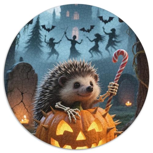 Miniatur Hedgehog 1000 Pieces Jigsaw Puzzles for Adults Family Challenge Toys Stress Relieving Entertainment Cultivate The Spirit of Teamwork for Men, Women, Elders, Seniors 1000pcs (67.5x67.5cm) von JOFHYYSIE