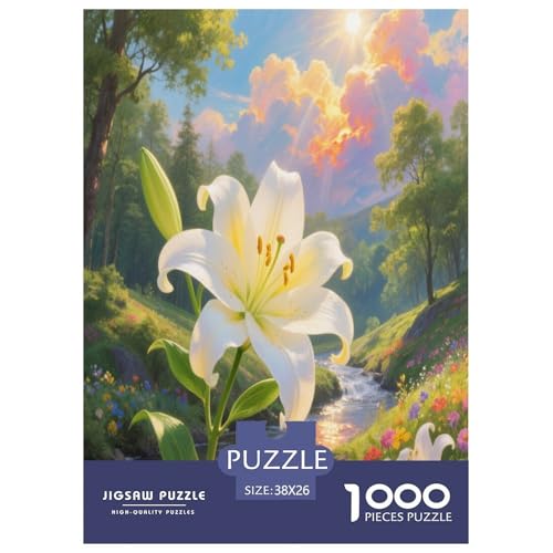 Nelken 1000 Teile Puzzle Für Erwachsene Bildungspiele Stresslindernde Unterhaltung Gedächtnis des Gehirns Trainieren Für Die Ganze Familie, Geschenke Für Frauen, Geschenke Für Männer 38x26cm/100 von JOFHYYSIE