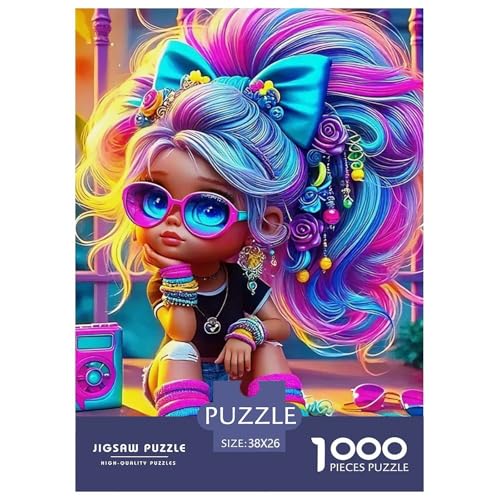 Neon Roller Mädchen 1000 Teile Puzzle Für Erwachsene Familien-Challenge-Spielzeuge Stresslindernde Unterhaltung Teamgeist Pflegen Für Erwachsene Geschenke 38x26cm/1000pcs Neon Roller Mädchen 1000 Teile Puzzle Für Erwachsene Familien-Challenge-Spielzeuge Stresslindernde Unterhaltung Teamgeist Pflegen Für Erwachsene Geschenke 38x26cm/1000pcs von JOFHYYSIE