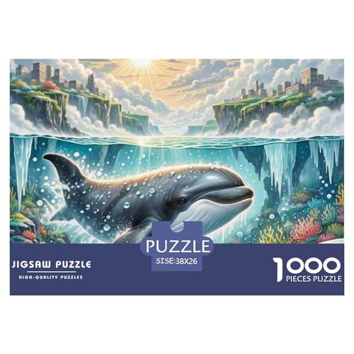 Orca 1000 Piece Jigsaw Puzzle for Adults Challenging Game Stress Relief Puzzle Cultivate The Spirit of Teamwork for Family DecoRatteteions 38x26cm/1000pcs Orca 1000 Piece Jigsaw Puzzle for Adults Challenging Game Stress Relief Puzzle Cultivate The Spirit of Teamwork for Family DecoRatteteions 38x26cm/1000pcs von JOFHYYSIE