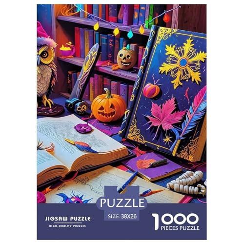 Originales Design 1000 Teile Puzzle Für Erwachsene Familien-Challenge-Spielzeuge Stresslindernde Unterhaltung Gedächtnis des Gehirns Trainieren Für Erwachsene Und Kinder Ab 14 Jahren 38x26cm/100 von JOFHYYSIE