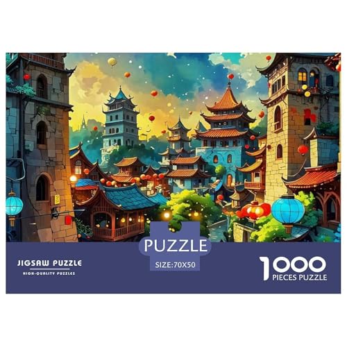 Originales Design 1000 Teile Puzzle Für Erwachsene Herausforderndes Spiel Stressabbau-Puzzle Teamgeist Pflegen Für Familien-Dekorationen 70x50cm/1000pcs von JOFHYYSIE