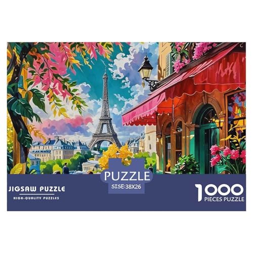 Originales Design 1000 Teile Puzzle Für Erwachsene Herausforderndes Spiel Stresslindernde Unterhaltung Teamgeist Pflegen Für Erwachsene Und Kinder Ab 14 Jahren 38x26cm/1000pcs von JOFHYYSIE