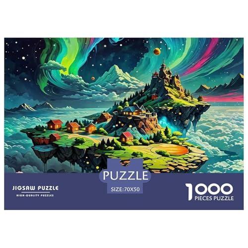 Originales Design 1000 Teile Puzzle Für Erwachsene Herausforderndes Spiel Stresslindernde Unterhaltung Teamgeist Pflegen Für Erwachsene Und Kinder Ab 14 Jahren 70x50cm/1000pcs von JOFHYYSIE