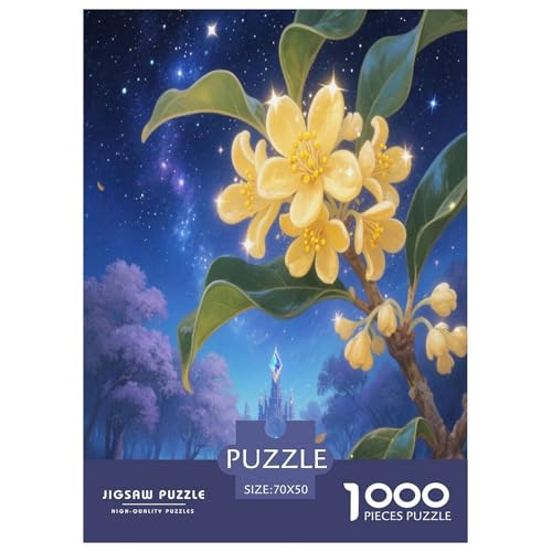 Osmanthus Blume 1000 Teile Puzzle Für Erwachsene Familien-Challenge-Spielzeuge Stresslindernde Unterhaltung Gedächtnis des Gehirns Trainieren Für Erwachsene Und Kinder Ab 14 Jahren 70x50cm/1000p Osmanthus Blume 1000 Teile Puzzle Für Erwachsene Familien-Challenge-Spielzeuge Stresslindernde Unterhaltung Gedächtnis des Gehirns Trainieren Für Erwachsene Und Kinder Ab 14 Jahren 70x50cm/1000p von JOFHYYSIE
