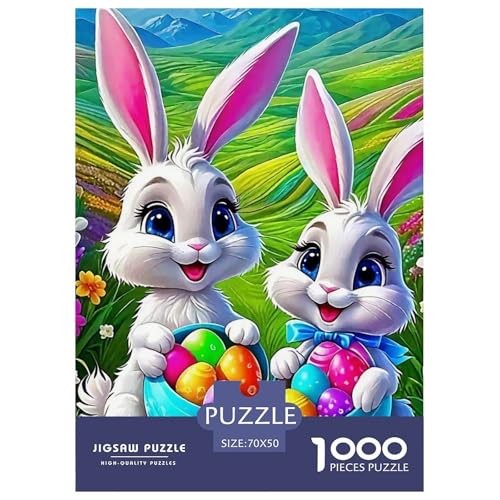 Ostern 1000 Teile Puzzle Für Erwachsene Bildungspiele Stressabbau-Puzzle Gedächtnis des Gehirns Trainieren Für Erwachsene Und Kinder Ab 14 Jahren 70x50cm/1000pcs Ostern 1000 Teile Puzzle Für Erwachsene Bildungspiele Stressabbau-Puzzle Gedächtnis des Gehirns Trainieren Für Erwachsene Und Kinder Ab 14 Jahren 70x50cm/1000pcs von JOFHYYSIE