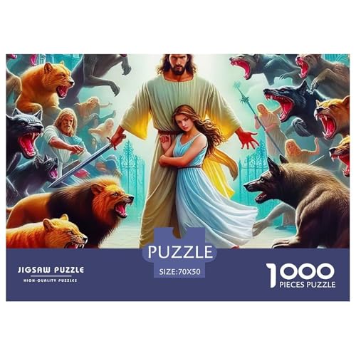 Ostern 1000 Teile Puzzle Für Erwachsene Familien-Challenge-Spielzeuge Stresslindernde Unterhaltung Gedächtnis des Gehirns Trainieren Für Erwachsene Und Kinder Ab 14 Jahren 70x50cm/1000pcs Ostern 1000 Teile Puzzle Für Erwachsene Familien-Challenge-Spielzeuge Stresslindernde Unterhaltung Gedächtnis des Gehirns Trainieren Für Erwachsene Und Kinder Ab 14 Jahren 70x50cm/1000pcs von JOFHYYSIE