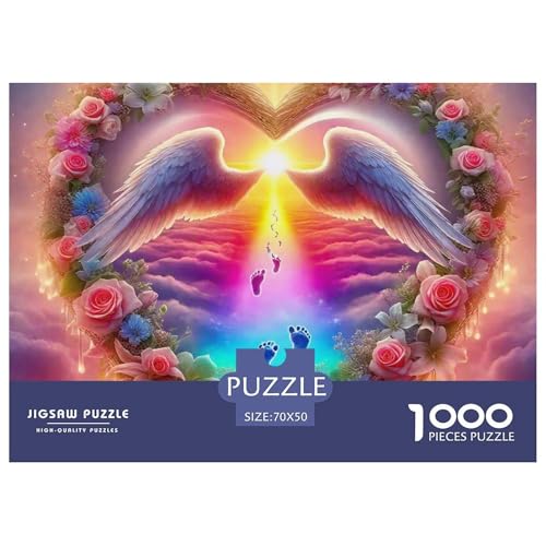 Ostern 1000 Teile Puzzle Für Erwachsene Herausforderndes Spiel Stressabbau-Puzzle Gedächtnis des Gehirns Trainieren Für Erwachsene Und Kinder Ab 14 Jahren 70x50cm/1000pcs von JOFHYYSIE