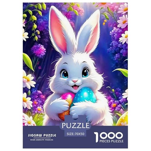Ostern 1000 Teile Puzzle Für Erwachsene Herausforderndes Spiel Stresslindernde Unterhaltung Teamgeist Pflegen Für Männer, Frauen, Ältere 70x50cm/1000pcs Ostern 1000 Teile Puzzle Für Erwachsene Herausforderndes Spiel Stresslindernde Unterhaltung Teamgeist Pflegen Für Männer, Frauen, Ältere 70x50cm/1000pcs von JOFHYYSIE