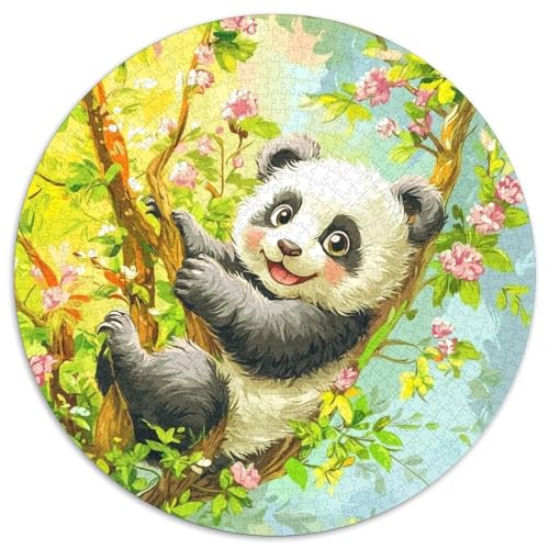Panda 1000 Piece Science Fiction niedliches Haustier Jigsaw Puzzle for Adults Family Challenge Toys Stress Relief Puzzle Exercise The Memory of The Brain for Family Decorations 1000pcs (67.5x67.5cm) von JOFHYYSIE