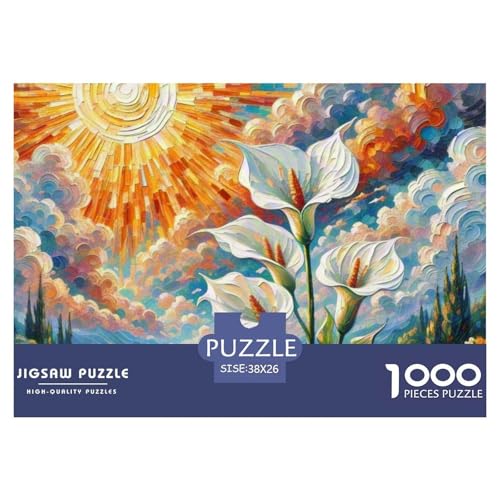 Peace Lilie 1000 Pieces Jigsaw Puzzles for Adults EduKatzeional Games Stress Relieving Entertainment Exercise The Memory of The Brain for Adults and Kids, Age 12 Years Up 38x26cm/1000pcs Peace Lilie 1000 Pieces Jigsaw Puzzles for Adults EduKatzeional Games Stress Relieving Entertainment Exercise The Memory of The Brain for Adults and Kids, Age 12 Years Up 38x26cm/1000pcs von JOFHYYSIE